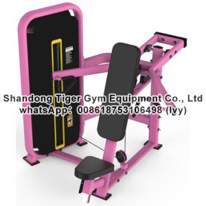 Gym Fitness Equipment Iso-Lateral Shoulder Press / Seated Chest Press exercise
