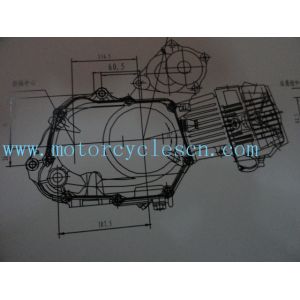1P53FMH 106.7ml Single cylinder Air cool 4 Sftkoe Two Wheel Drive Motorcycles