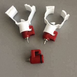 Orange Chicken Watering System Low Pressure Automatic Poultry Watering System