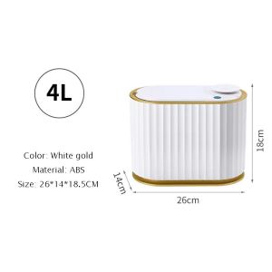 Incense Mosquito Repellent Intelligent Induction Dustbin 12Ltr Induction Trash