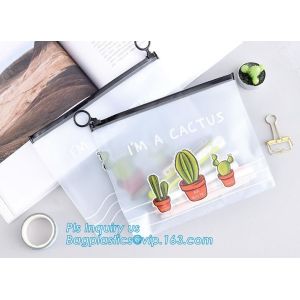 Polyester Pencil Bag for custom rubber logo, polyester fabric pencil bag,