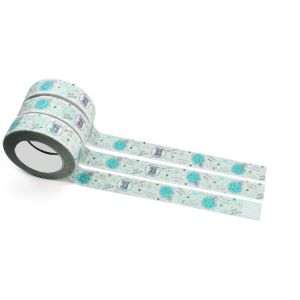 Wholesale Waterproof Custom Printed CMYK Glitter Washi Tape Supplier