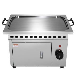 Stainless Steel Teppanyaki Grill Table for Restaurants