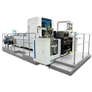 White & Gray Printed Carton Inspection Machine , Offline Quality Inspection