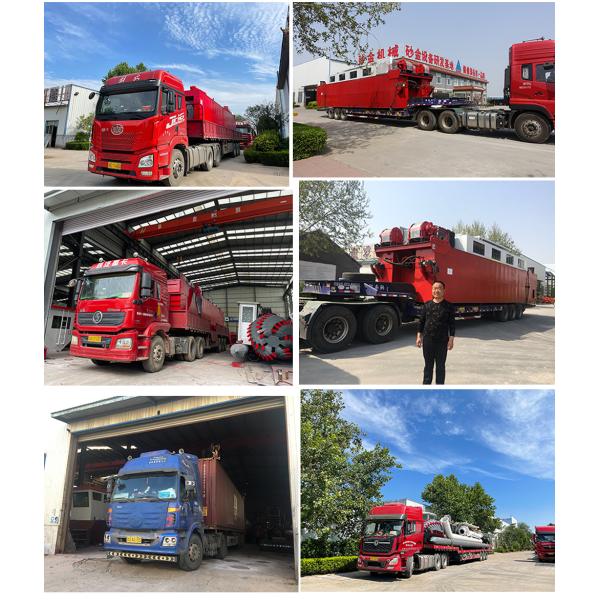 22 Inch River Dredging Machine Cutter Head Suction Dredger Modular Design