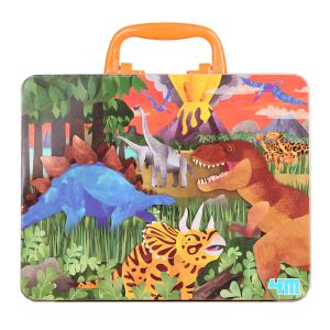 Lunch Tin with Metal Wire Hinge, customized tin, decorative tin, metal packaging