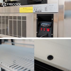 R134a Refrigerated Deli Case Secop Showcase Cake Chiller
