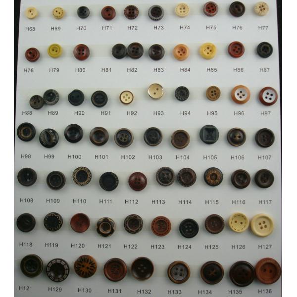custom made designs nature wooden buttons