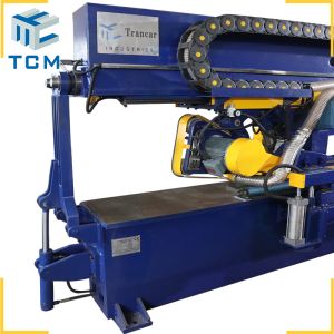 Automatic PLC Weld Planisher For Steel Sheet Tank Shell Surface Longitudinal