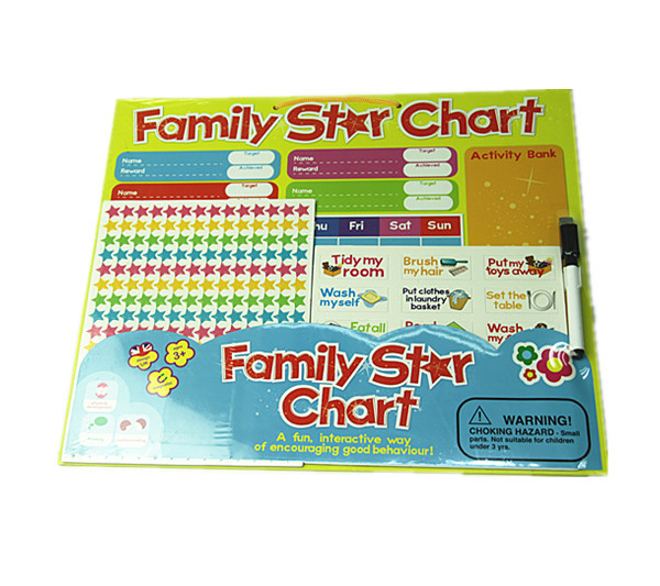 Buy Dry Erase Fridge Magnet Chart with Chores Magnetic Reward Chart for Children with Custom Design at wholesale prices