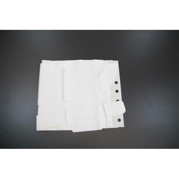LDPE / HDPE Disposable Plastic Aprons Flat Pack On A Roll Single Use Dust Proof