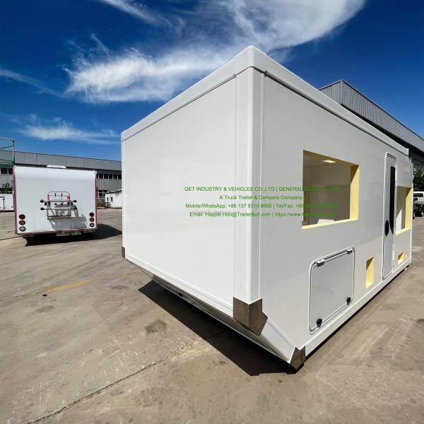 Buy Windows 2x 800 x 1200 mm Camper Shell for FUSO 4x4 Motorhome and Camper Trucks in White at wholesale prices