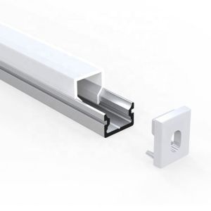 6063 Aluminum Alloy Surface Mounted LED Profile with Bending Decoiling