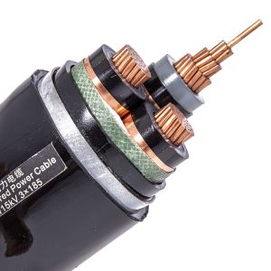 Copper Armored MV XLPE Insulated Cable IEC 60502 Standdard