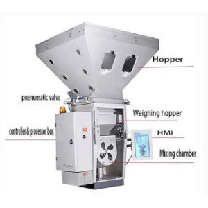Plastic Mixer Industrial Blender Gravimetric Doser Gravimetric Blender