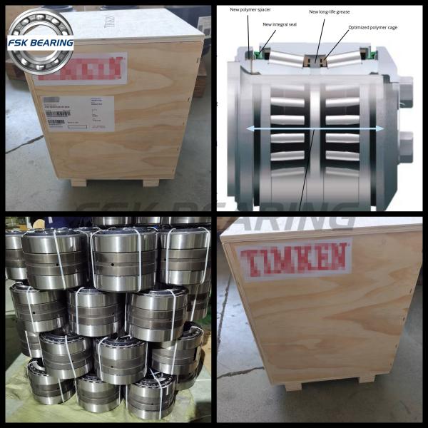 Warranty HM133444-90220 Double Row Tapered Roller Bearing Shaft ID 157.15mm Train Wheel Bearing