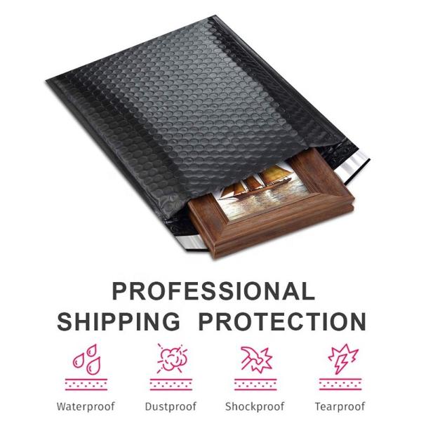 Standard Large compostable Holographic Champagne Foil Custom Metallic Bubble