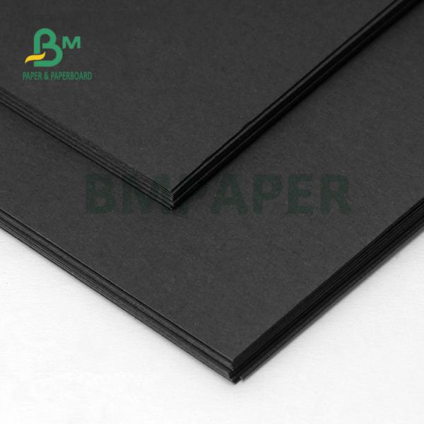 400gsm Black Kraft Paper Board For Photo Frame 70 x 100cm Folding Resistant