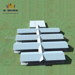 Temporary Modular Emergency Clinic Prefabricated Container Hospital