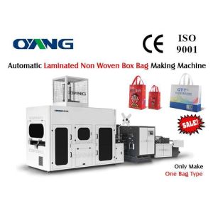 High Performance Non Woven Box Bag Making Machine 70-130 G.S.M