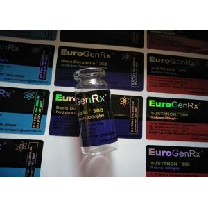 Private Glossy Waterproof Vial Labels 10ml Hologram Pharmaceutical Labels