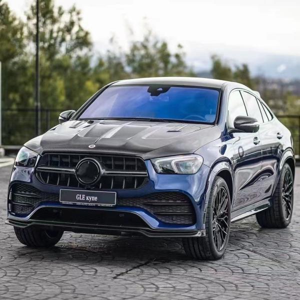 New Product Carbon Fiber Hood for Mercedes GLE Coupe GLE Carbon Fiber Engine Cover Engine Hatch Cover
