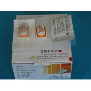 Chevron Shape Polymer Ligating Clips / Surgical Clips In Gallbladder Fossa