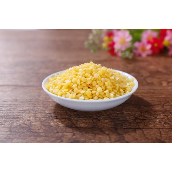 100% Pure Yellow Beeswax Pellets White Granule Wax For Food And Cosmetic Industry
