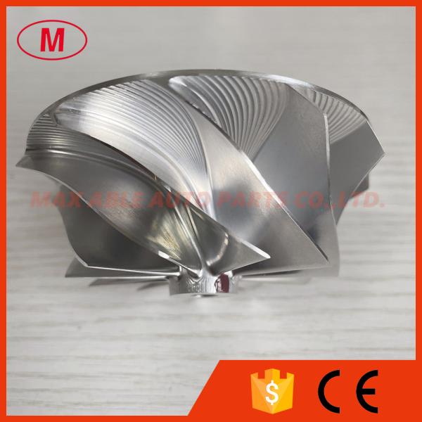 GTX3582 forward 9833-2 62.45/82.36mm 11+0 blades turbocharger milling/aluminum 2618/billet compressor wheel