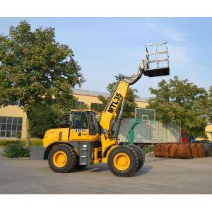 3.5 Ton Agricultural Telescopic Handler Wheel Loader MTL35 1.5cbm Bucket