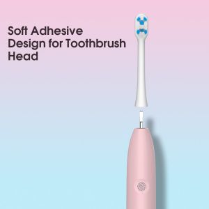 Soft Bristle Electric Toothbrush ABS Plastic Rechargeable IPX7 Waterproof Travel