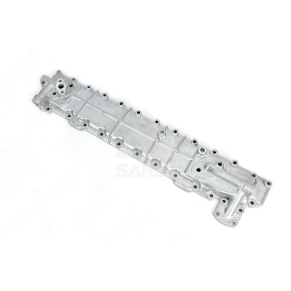 Buy 6BD1T Oil Cooler Cover / Engine Oil Cover 1-11281028-1 For Excavator EX200 Engine at wholesale prices