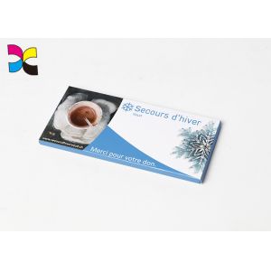 Flat Cardboard Custom Packaging Boxes Chocolate Drinking Powder Eco Printing