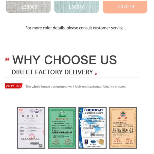 Interiors Homes 8mm Bamboo Charcoal Waterproof Fabric PVC Wall Panel