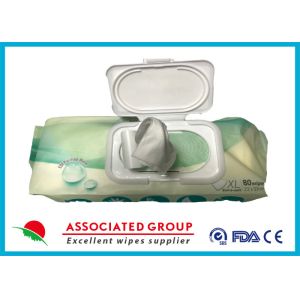 China Scented Adult Washcloths Soft Pack with Aloe, Chamomile and Vitamin on sale