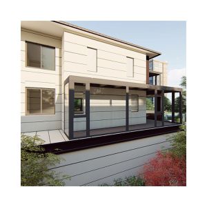 Bedroom Aluminum Window with Superior Sliding Glass and Stainless Steel Screen