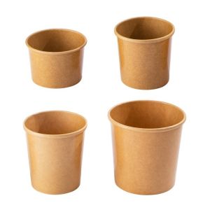 Disposable Takeaway Paper Cup Bowl Packaging Custom Printed