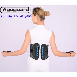Quality Breathable Neoprene Back Support Brace With Adjustable Straps for sale