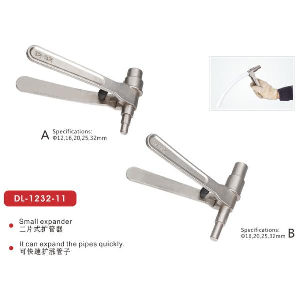 2 Piece Manual Pipe Expander Tool 0.45kg 12mm-32mm Dl-1232-11