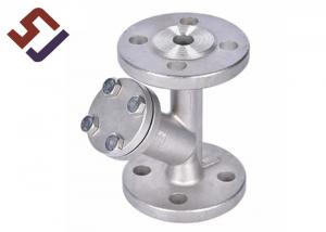 China OEM Stainless Steel Flange Investment Casting For Strainer Valve Body on sale