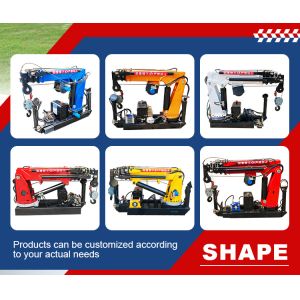 1.5 Ton Mini Truck Mounted Crane Pickup Truck Mounted Crane With Good Price