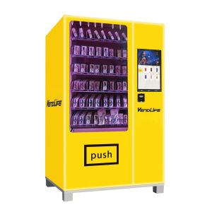 Smart Custom Hair Extension Wigs Make Up Vending Machine With 19'' Touch Screen