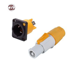 Male Female Plug / Socket RJ45 Waterproof Connector