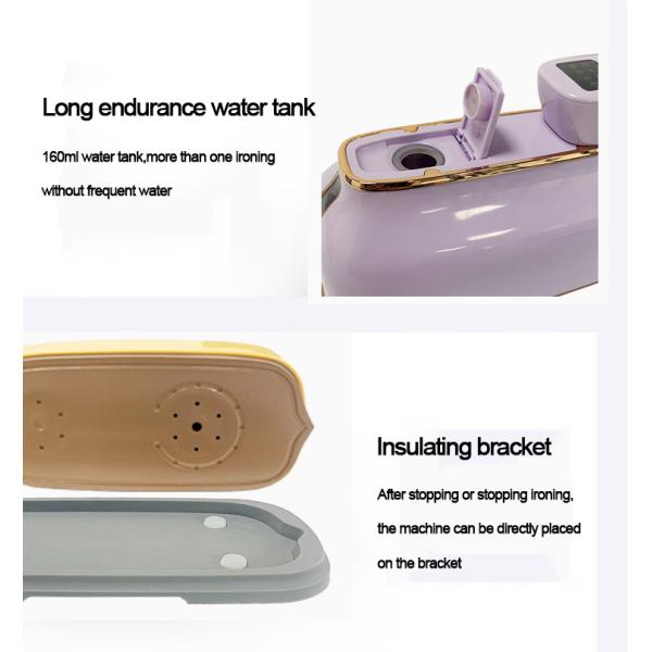 3 Levels Gears Mini Steamer Press for Clothes Rotatable Function Portable Electric Iron