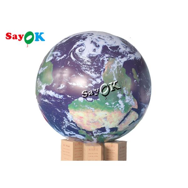 Buy 2m Giant Inflatable Earth Globe Model With Led Lighting at wholesale prices