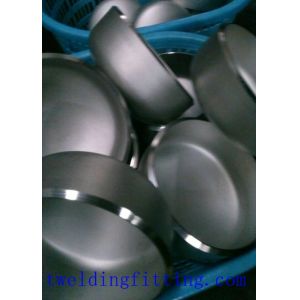 Seamless Sch40s Stainless Steel Pipe Caps Astm A403 Wp304 / 304L