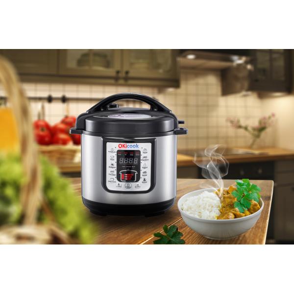 Buy Kitchen Appliance 1850W 6L Yogurt Pressure Cooker With Steamer at wholesale prices