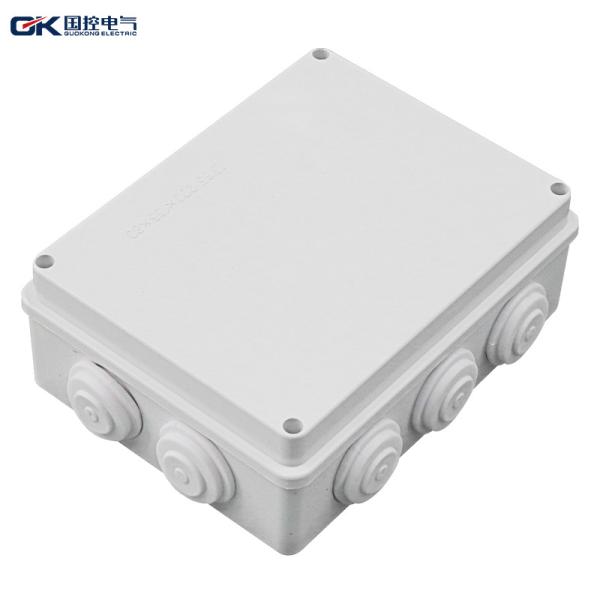 OEM Offered Electrical Connection Box Plastic High Firmness With Environmental