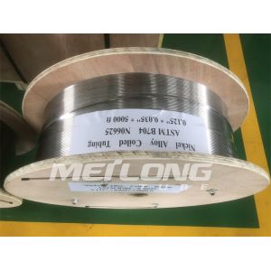 Clean Bright Capillary Line Nickel Alloy Chemical Injection Line Hydrostatic