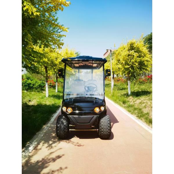 6 Seater Electric Golf Cart Fashion Design Powered Electric Lead Acid Batteries